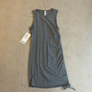 Lululemon gray cinch dress